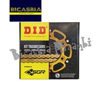 18594 - KIT TRASMISSIONE S-AC 14-40-108 DID520VX3 (G&B) R HONDA 125 CRM R 1990 -