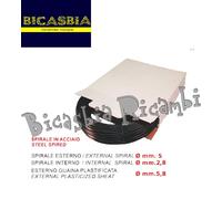 18615 - ROTOLO DA 50 METRI GUAINA NERA DA 5 MM VESPA 50 125 150