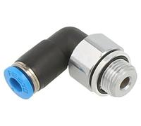 186285 Raccordo a innesto filettato, angolo 90° G 1/8" anello esterno FESTO