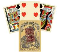 1864 Highlanders Poker Cards Deck Us Games Systems Playing Cards Storia Nuova
