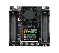 18650 Dispositivo porta tester di capacità per controllo della resistenza interna corrente multifunzione e archiviazione dati batteria analizzatori elettrici con record di storia