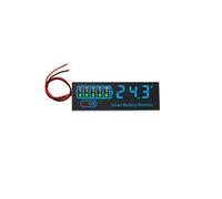 18650 Li-Ion Lipo Lithium Test 7-55V Acid Battery Level Indicator Tester LEDDisplay Meter Module CapacitÃ VoltageMeter,D