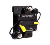 1865115 Interruttore Automatico MKR-27 per Minn Kota, Interruttore Automatico Marino da 60 Ampere Sostitutivo Compatibile con Motori Elettrici per la Pesca Alla Traina Minn Kota da 12 V/24 V/36 V/48 V