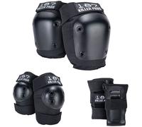 187 Killer Pads Adult Six Pack Set Di Protezione Skate Protezioni Nere