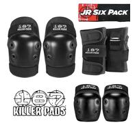 187 Killer Pads Junior Set Di Ginocchiere E Gomitiere Per Skate Stunt-Scooter