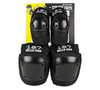 187 Killer Pads Pack Combo Ginocchia & Protezione Gomito Skate Scooter Stunt