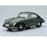 MODELLINO AUTO STATICO NOREV PORSCHE 356 COUPE' 1954 VERDE MODELLISMO SCALA 1:18