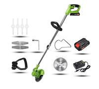 18800 RPM Elettrico Rasaerba Cordless Erba Tagliasiepi Regolabile Portatile Palmare Falciatrice Attrezzi Da Giardino A Casa per giardino, prato(1 Battery)