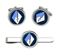 188th " Barak " (Fulmine) Armored Brigade, Idf Gemelli E Fermacravatta Set