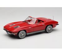 189056 Chevrolet Corvette C2 Sting Ray Cabriolet Riverside Red Norev 1/18