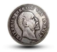1896 Monete tedesche seconda guerra, moneta antica Germania, collezione moneta argento tedesca, monete antiche europee per collezionisti, regali vintage