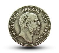 1896 Monete tedesche seconda guerra, moneta antica Germania, collezione moneta argento tedesca, monete antiche europee per collezionisti, regali vintage