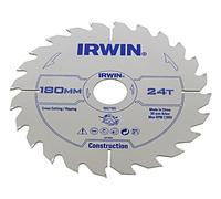 1897195 sega circolare Ø: 180 mm Øöffn: 30 mm denti: 24 legno IRWIN