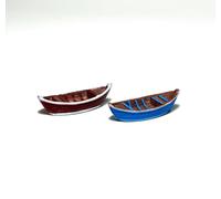 1898DM Set 2 barche tipo legno montate e dipinte come da foto scala HO 1:87