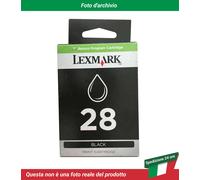 18C1428E LEXMARK 28 CARTUCCIA INCHIOSTRO NERO