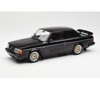 MODELLINO Scala COMPATIBILE CON Volvo 240 Turbo Custom 1986 Nero 1:18 IXO MODELLO 18CMC178