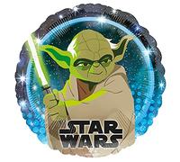 18In Star Wars Galaxy Yoda Foil Balloon