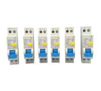 18MM 230V 50/60Hz RCBO 1P+N 6KA Residual current differential automatic Circuit breaker with over current Leakage protection(32A)