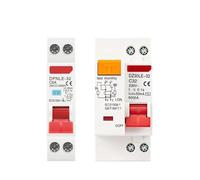 18MM 36MM 1P+N 230V 6/10/16/25/32/40/50/63A | Interruttore automatico for corrente residua con protezione da dispersione di corrente eccessiva e breve(DZ30LE 36MM,16A)