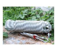 18mm Corda Da Arrampicata 49ft 82ft 115ft 148ft 328ft 656ft Corda Da Arrampicata Statica Su Roccia Con 2 Ganci In Acciaio Per La Fuga Di Sicurezza All'aperto