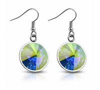 18mm Orecchini A Gancio Lungo IN Acciaio Inossidabile Con Cerchio - Auror