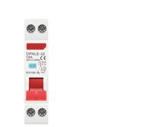 18MM RCBO 1P+N AC 230V 50/60Hz 6KA Residual Current Differential Automatic Circuit Breaker With Over Current Leakage Protection(32A)