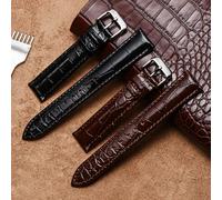 18mm Ricambio Pelle Orologio con Cinturino Per Baume & Mercier 18/16mm