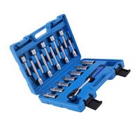 18PCS Ammortizzatore Presa Sospensione Strut Dado Remover Tool Kit for VW