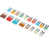 18pcs Auto Car Micro Mini Blade Fuse 7.5/10/15/20/20/30A Kit di assortimento AMP
