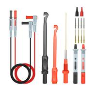 18PCS Multimetro Auto Test-Lead Kit/con Filo Piercing Clip Sonda Foratura