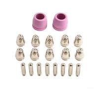 18PCS Plasma Cutter Accessori Set per AG60, Compatibile con Per CUT50, SG55, WSD60P Plasma Cutters