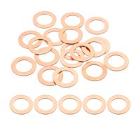 18PCS Rondelle in Rame M14x22x1mm, per Washers Crush Piatte Metriche
