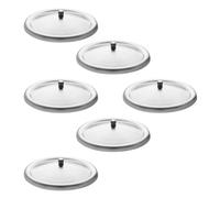 18Pz Copritazze in Acciaio Inossidabile Resistente Calore E