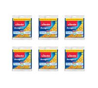 18pz VILEDA PANNOGIALLO Microfibra 34x34cm Super Assorbente Resistente