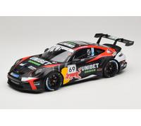 Porsche 911 GT3 Cup #69 Zolder 2024 Nero Rovenpera Modellino 1:18 Ixo Models