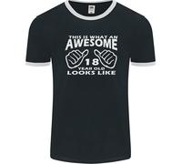 18th Compleanno 18 Anno Vecchio This Is What Uomo Ringer Fotl