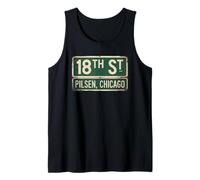 18th Street Pilsen Chicago Quartiere Orgoglio Illinois Canotta