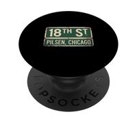 18th Street Pilsen Chicago Quartiere Orgoglio Illinois PopSockets PopGrip Adesivo