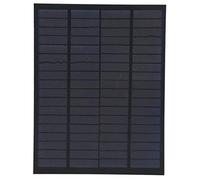 18V 5W Mini Solar Panel | Polysilicon Composite Battery Charger | High Conversion Efficiency for DIY Projects/Solar Lights/Phone Chargers | Portable & Weatherproof