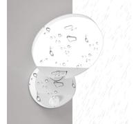 18W Outdoor LED Wall Sconce Round Motion Detector Security Porch Light | Modern Round 18W Motion Sensor Wall Sconce Provides Bright Energy Efficient LED Illumination Security Outside Home Entry