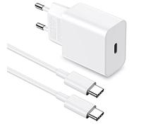 18W USBC Rapido Caricatore per Google Pixel 10 9Pro XL 8Pro 9a 8a 7a 6 6Pro | Typ C Caricabatterie Spina Alimentatore Presa Carica Adattatore con Cavo USB C 1M per Pixel 10a 5 5a 5G 4 4a 5G 4XL 3a 3a XL