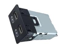 18W Veloce Auto Port 3.4A Uscita Anti-surriscaldamento Automotive Per Modelli di Veicoli Anti Usura Connettore USB Aggiornamenti Auto