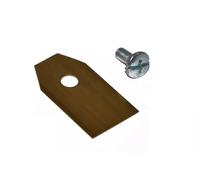 18X 3,5CM per Titanio per Coltello per McCulloch: per ROB R600, R1000 / per FLYMO 1200R Robotic parti per il giardino