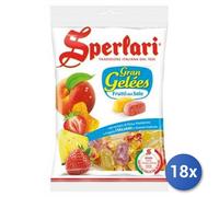 18x Caramelle Sperlari Gelee Frutti Sole Gr 175