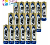 18x Maxell AA 1.5V Batterie Alkaline LR6 R6 MN1500 E91 BULK Confezione