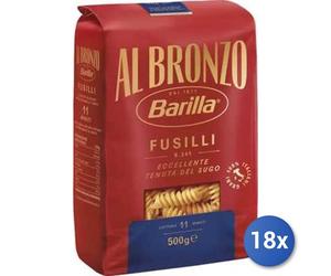 18x Multipack Barilla Semola Bronzo Fusilli Gr400