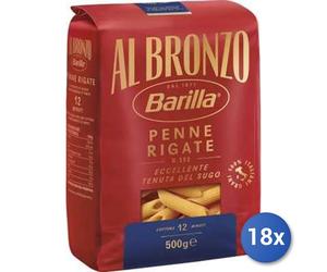 18x Multipack Barilla Semola Bronzo Penne Rigate Gr400