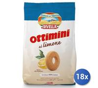 18x Multipack Divella Biscotti Ottimini Al Limone Gr400
