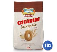 18x Multipack Divella Biscotti Ottimini Integrali Gr400