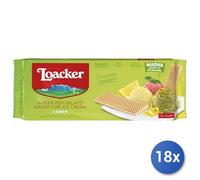 18x Multipack Loacker Wafer Gr 150 Ice Cream Limone